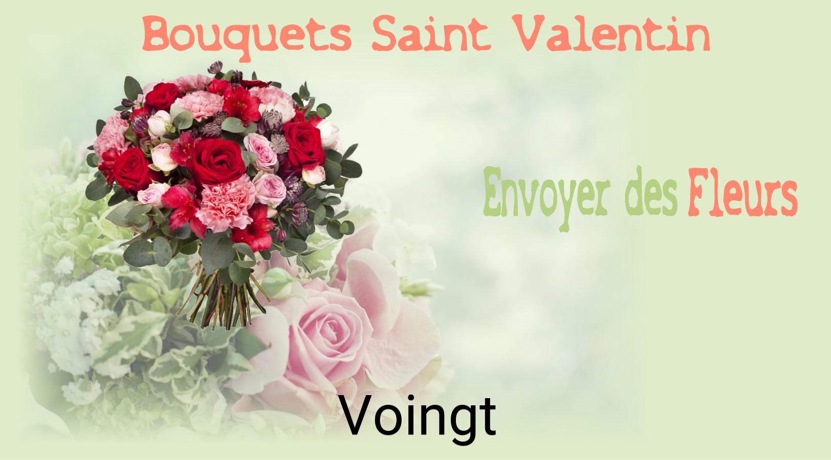Roses de Saint-Valentin livrées à Voingt